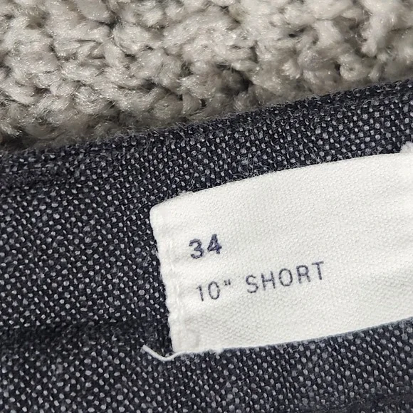 Gap Linen Shorts‎ Mens 34 10" Preppy Lightweight Luxury Breathable Golf Vacation - Picture 5 of 12